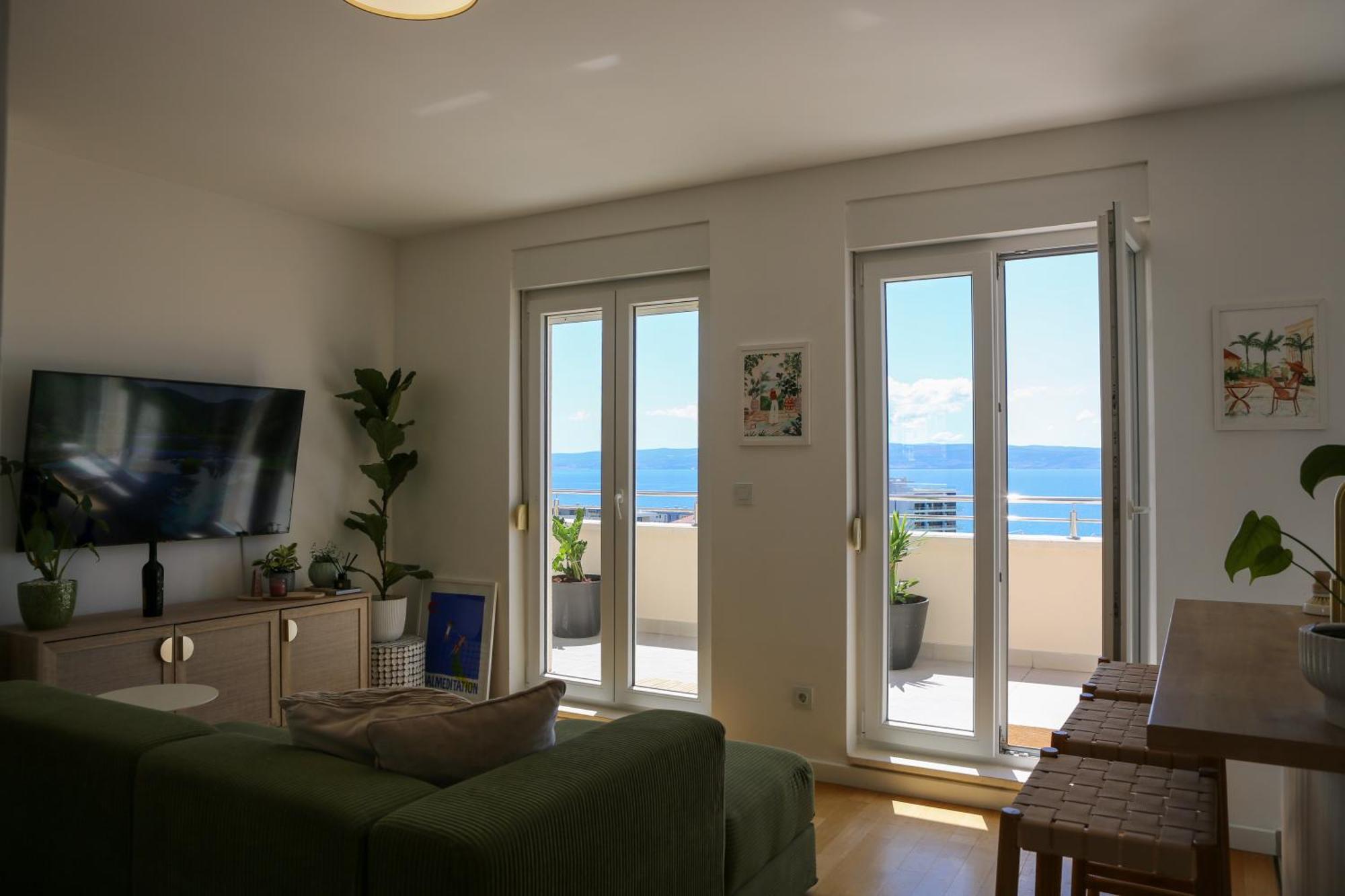 Kiki'S Sea View Studio Split Værelse billede
